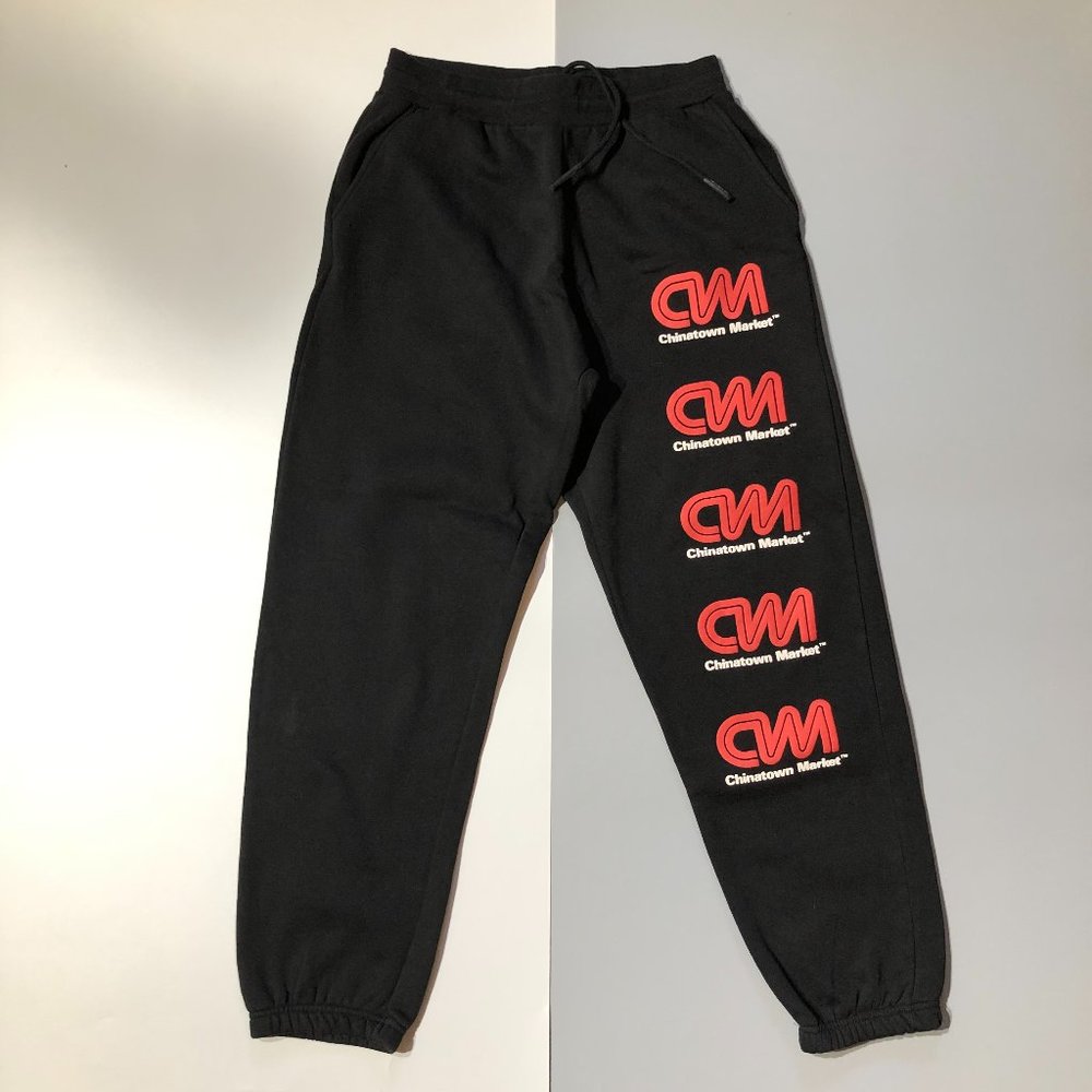 Chinatown Market CNN / CM Sweatpants Large Black